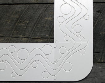 Longarm Quilting Groovy Pattern Boards set of 2 WITH 1 CORNER Champagne Bubbly Design