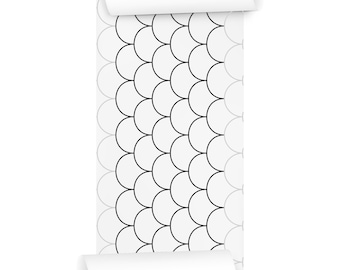Groovy Patterns Longarm Quilting Pantograph - Clam Shells Design