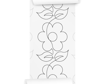 Groovy Patterns Longarm Quilting Pantograph - Cheer Up Buttercup