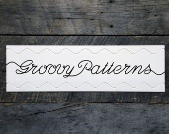 Single Longarm Quilting Groovy Pattern Board - 1 board of any design