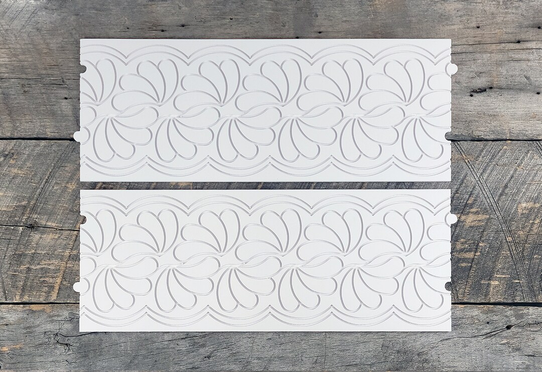 Longarm Quilting Groovy Pattern Boards Set of 2 Flipping Feathers