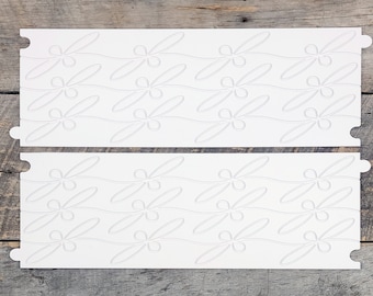 Longarm Quilting Groovy Pattern Boards set of 2 Fireflies Design