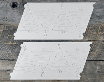 Longarm Quilting Groovy Pattern Boards Set of 2 Trees A Crowd Design