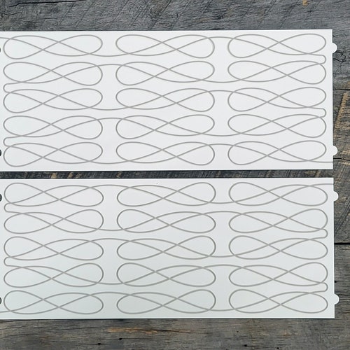 Longarm Quilting Groovy Pattern Boards Set of 2 Light as a Etsy