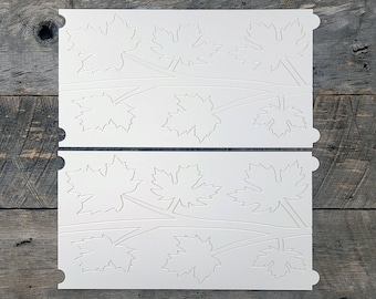 Longarm Quilting Groovy Pattern Boards set of 2 As the Sycamore Grows  Design