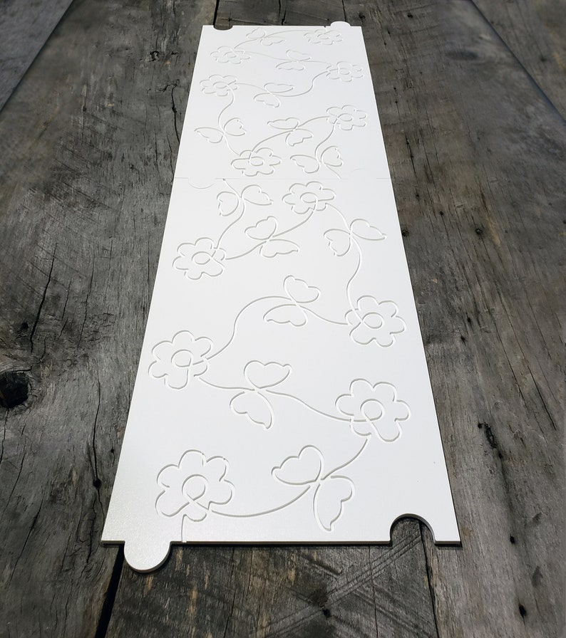 Longarm Quilting Groovy Pattern Boards Set of 2 Butterflies and Flowers