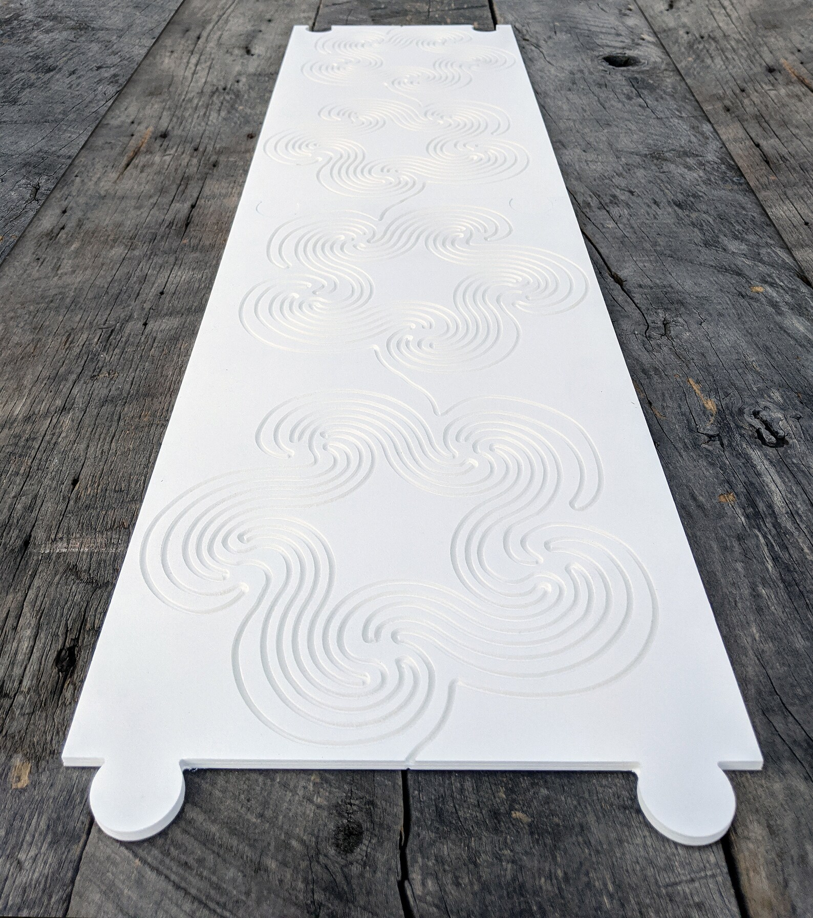 Longarm Quilting Groovy Pattern Boards Set of 2 Twist in the Wind