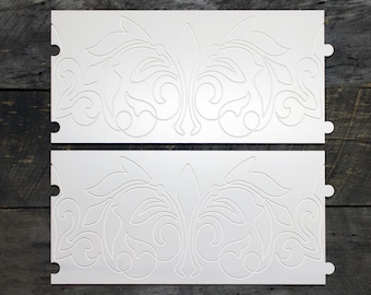 Longarm Quilting Groovy Pattern Boards set of 2 Ole Floral Design