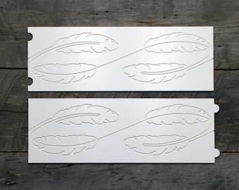 Longarm Quilting Groovy Boards set of 2 Feathers Design