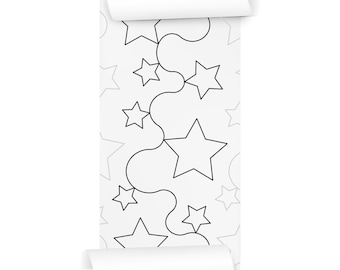 Groovy Patterns Longarm Quilting Pantograph - Stars and Stipples