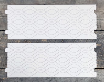 Longarm Quilting Groovy Pattern Boards set of 2 Weave Me a Rope Design