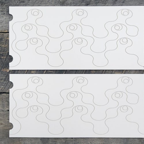 Longarm Quilting Groovy Boards Set of 2 Sunshine Design Etsy