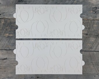 Longarm Quilting Groovy Pattern Boards Set of 2 Elephantastic Design