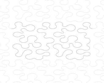 Groovy Patterns - All In Stipple - Edge-to-Edge Digital Quilt Pattern
