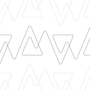 Puede incluir: Diseño gráfico minimalista con las letras "WWW" en un patrón repetitivo. Las letras están formadas por líneas grises superpuestas sobre un fondo blanco, creando un diseño moderno y abstracto.