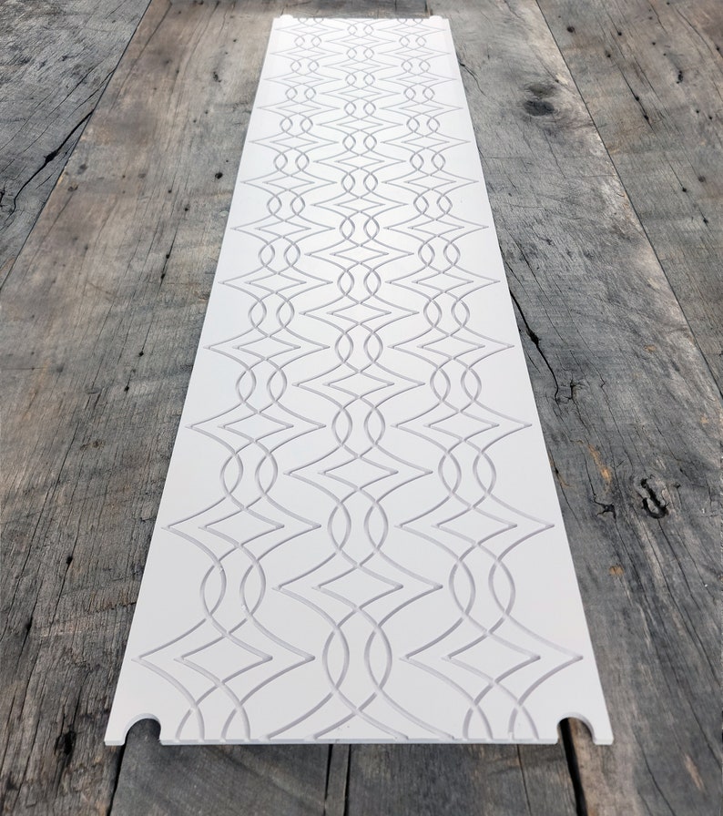 Longarm Quilting Groovy Pattern Boards Set of 2 Diamond Waves Design Etsy