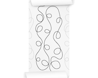 Groovy Patterns Longarm Quilting Pantograph - Loop de Loop Design
