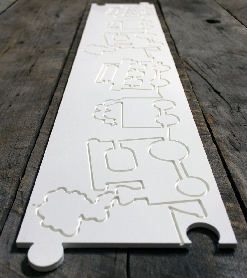 Longarm Quilting Groovy Boards Set of 2 Train Design Etsy