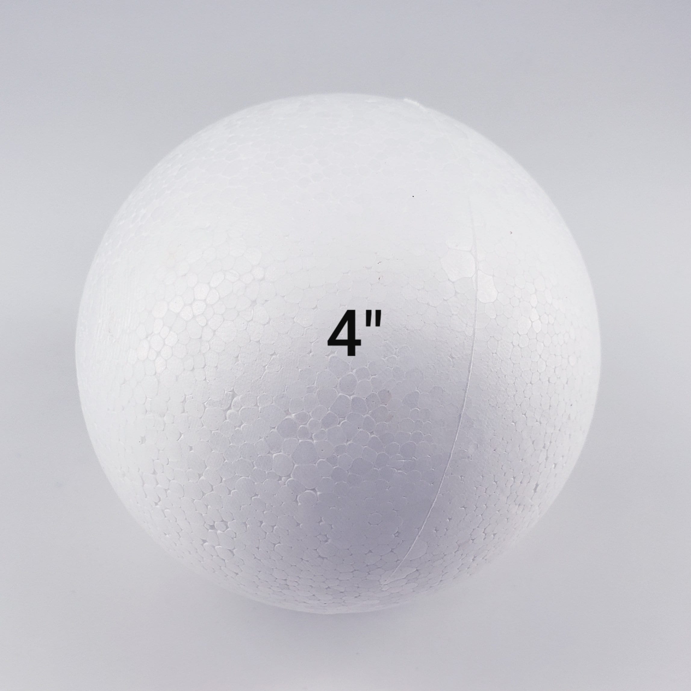 White Round Smooth Poly Foam Modelling Polystyrene Styrofoam Ball for ...
