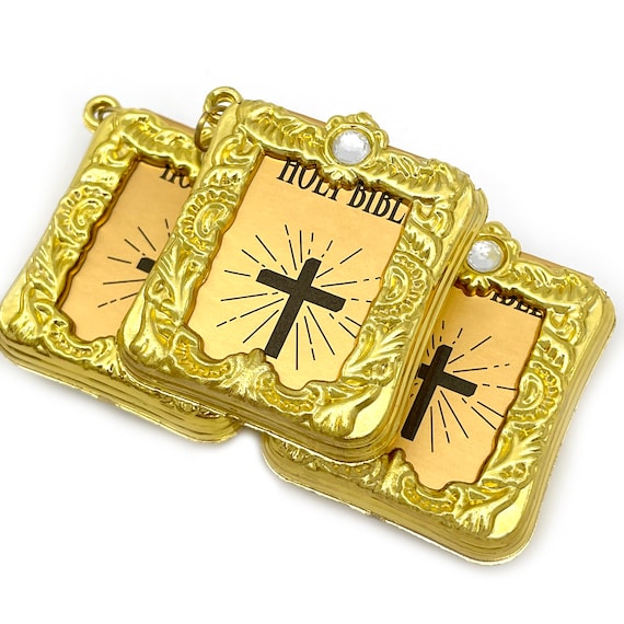 Mini Pocket Holy Bible Keyring Keychain God Jesus Cross Key Chain Baptism Favor Mini Pocket Holy Bible Keyring Keychain God Jesus Cross Key Chain Baptism Favor