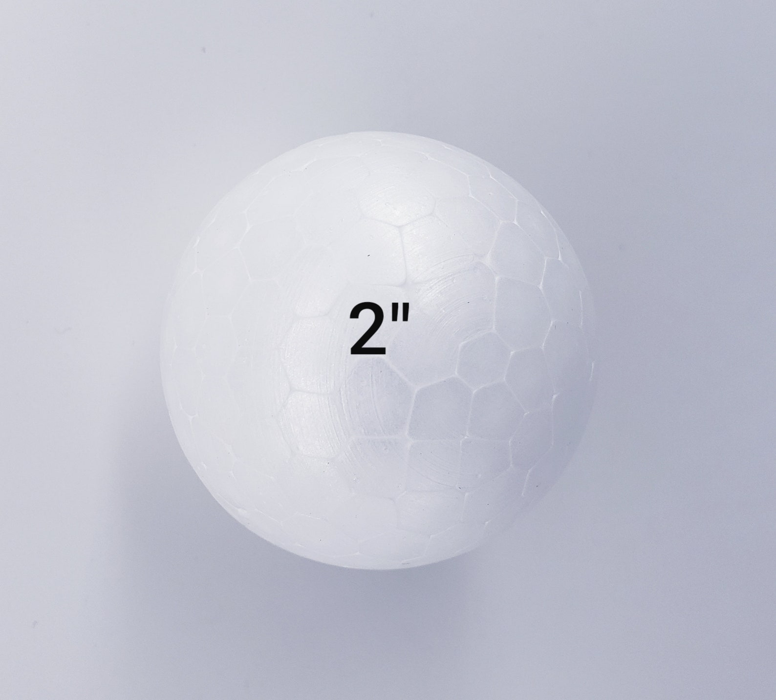 White Round Smooth Poly Foam Modelling Polystyrene Styrofoam Ball for ...