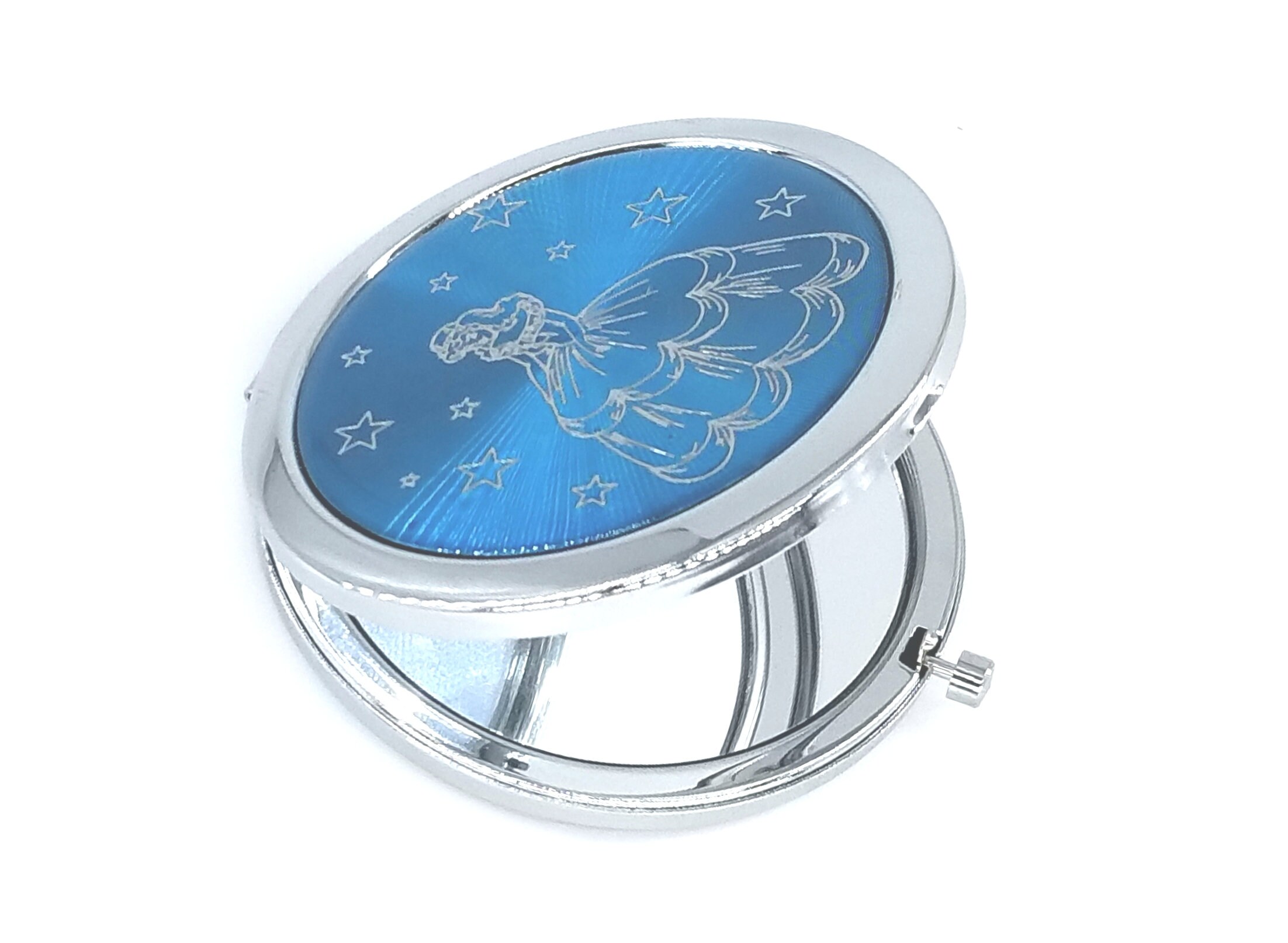 12xquinceanera Turquoise Compact Mirror Party Favors /mis 15 Etsy