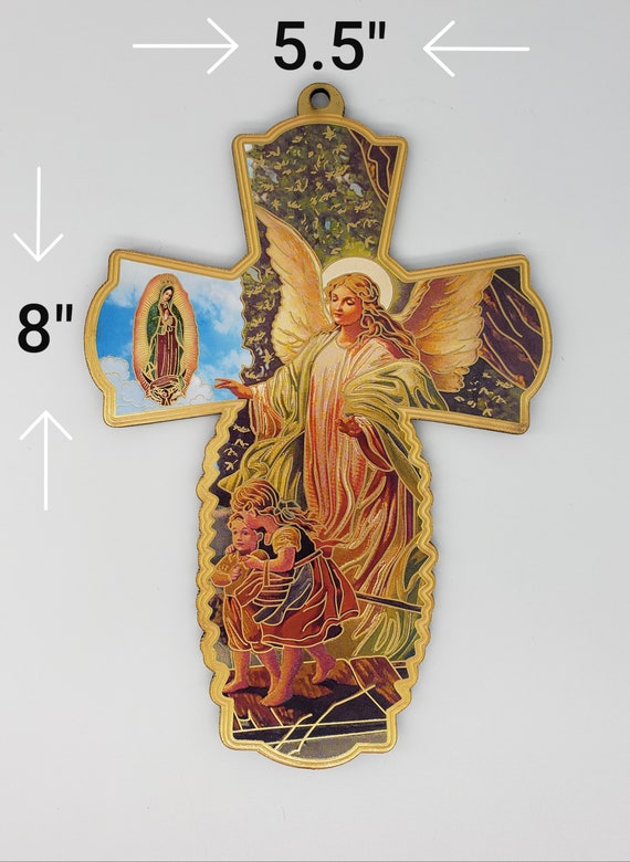 12 Pcs Divine Mercy Catholic Wood Wall Cross Baptism First Communion Christening Party Favor
