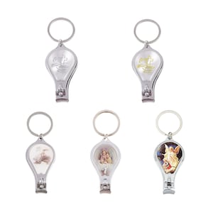 Baptism  Angel / Holy Spirit Nail Clipper with Bottle Opener KeyChain Favor Recurdos De Bautizo/Christening Favor/for Travel