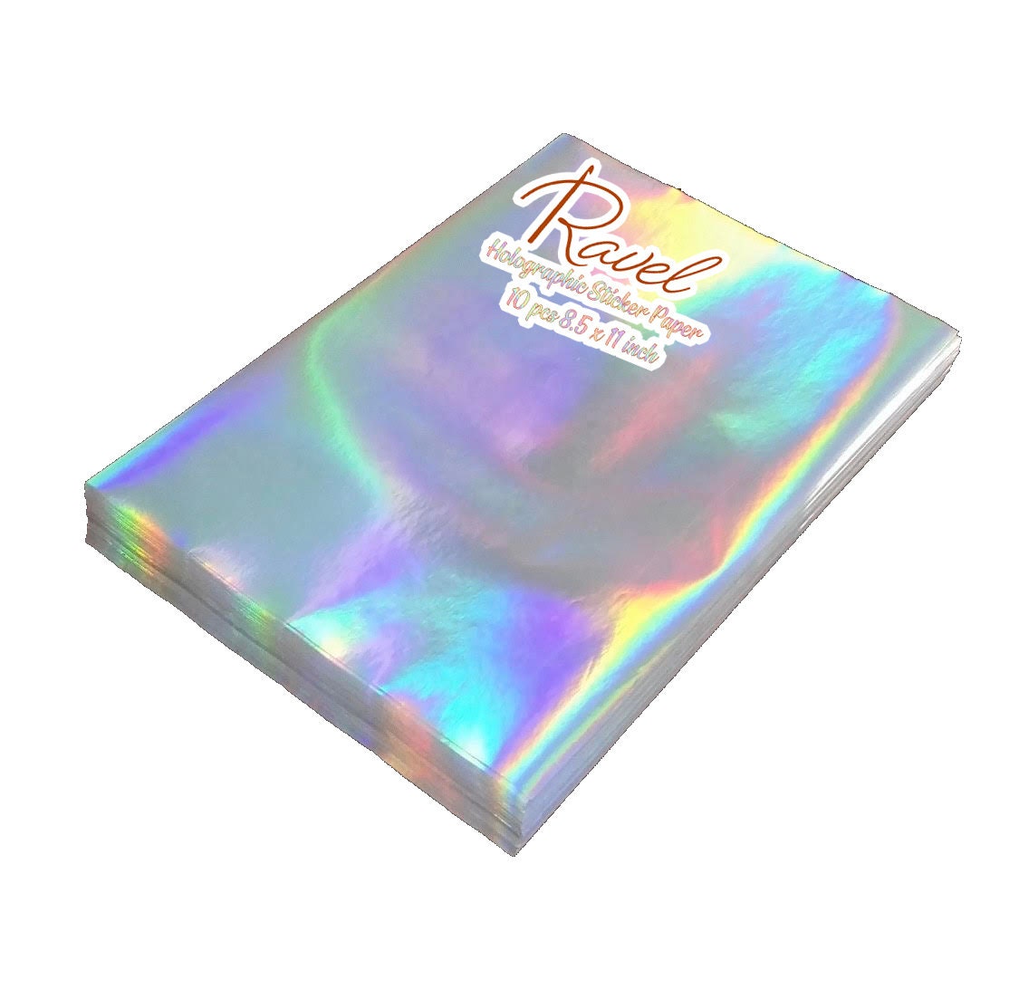 10 pack holographic printable vinyl sticker paper for inkjet etsy