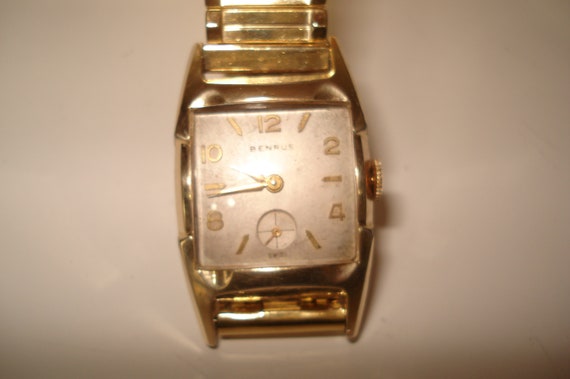 Vintage Men's Benrus Mechanical Wristwatch Service