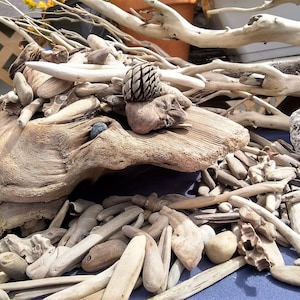YOU CHOOSE SIZE! 1&quot;-8&quot; Driftwood Pieces! Choose Quantity and Size! Create Your Own Order! Natural Driftwood For Sale!