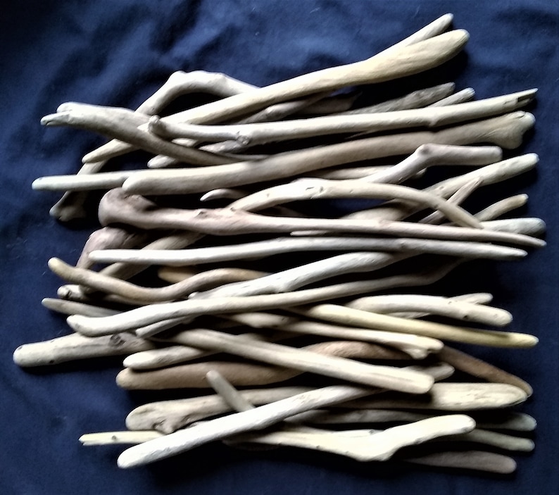 200 Driftwood pieces 112 For Arts and Crafts, Assorted natural driftwood pieces,natural ocean driftwood for mobiles,macrame pieces image 6