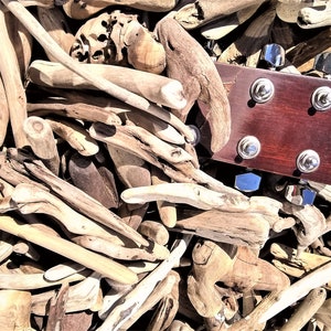 YOU CHOOSE SIZE! 1&quot;-8&quot; Size-Range Driftwood Pieces,Natural Driftwood For Sale!Northern California driftwood,bulk driftwood for sale,natural