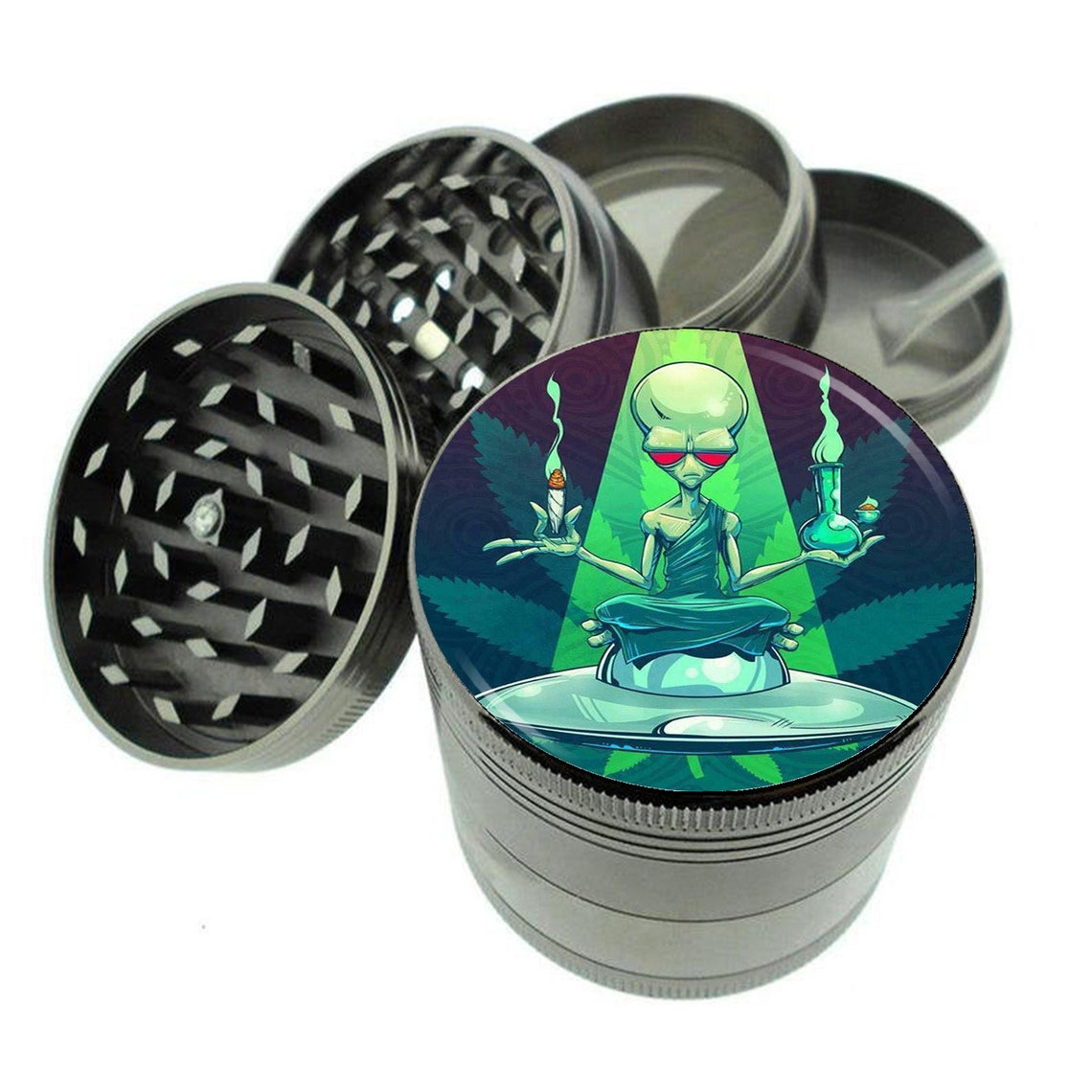 Herb Grinder Tobacco Grinder Funny Design Inspiration KHC Etsy