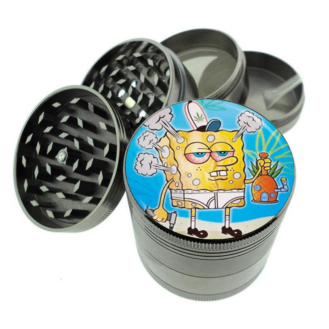 Herb Grinder Tobacco Grinder Funny Design Inspiration Etsy
