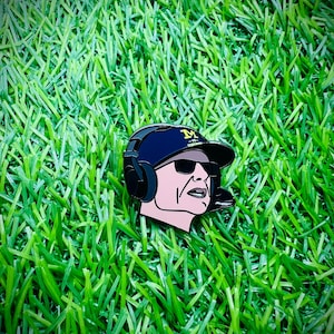 The Coach-Go Blue Hard Enamel Pin