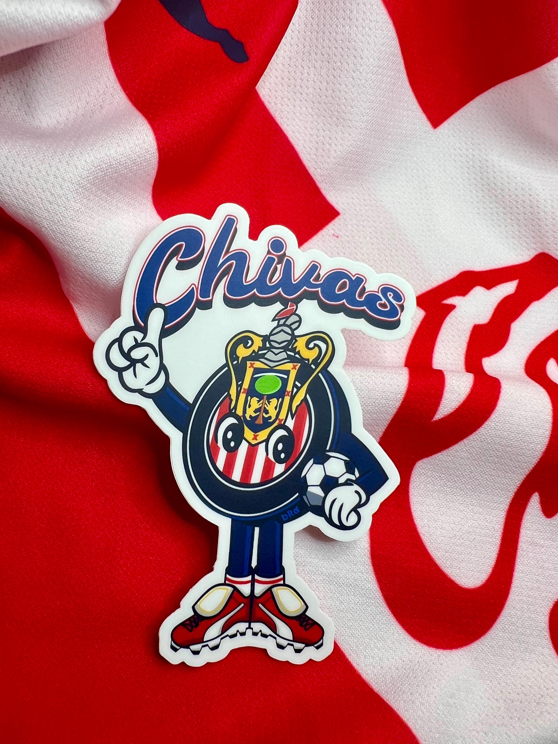 Chivas Soccer Crest Mascot Sticker - Etsy