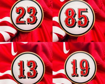 Niner Themed Die Cut Stickers