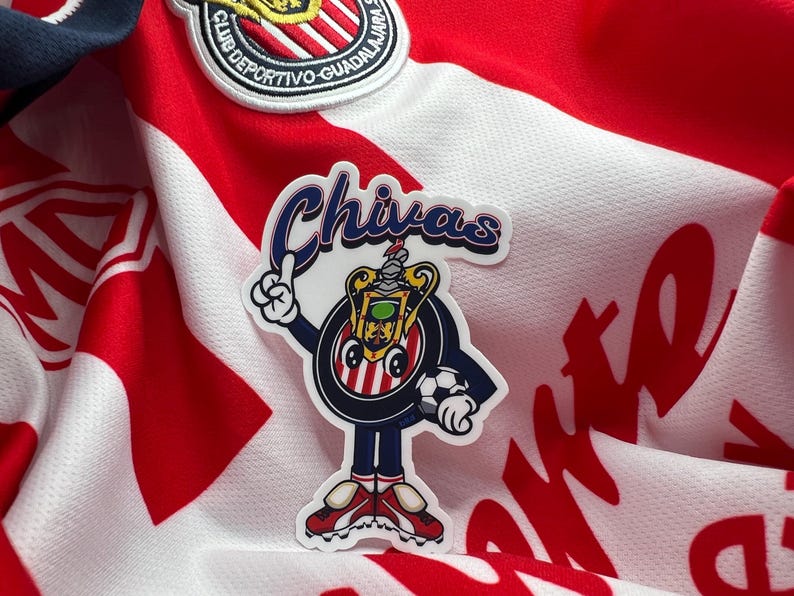Chivas Soccer Crest Mascot Sticker - Etsy