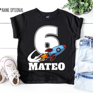 Kids 6 Year Old Outer Space Birthday Shirt Solar Planets 6th Gift Kids 6 Year Old Outer Space Birthday Shirt Solar Planets 6th Gift