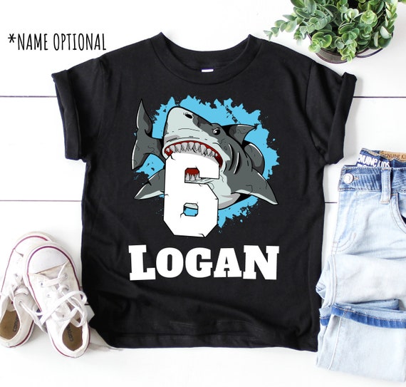 Kids Shark 8th Birthday T Shirt Boys Birthday Shark 8 Gift Tee Kids Shark 8th Birthday T Shirt Boys Birthday Shark 8 Gift Tee