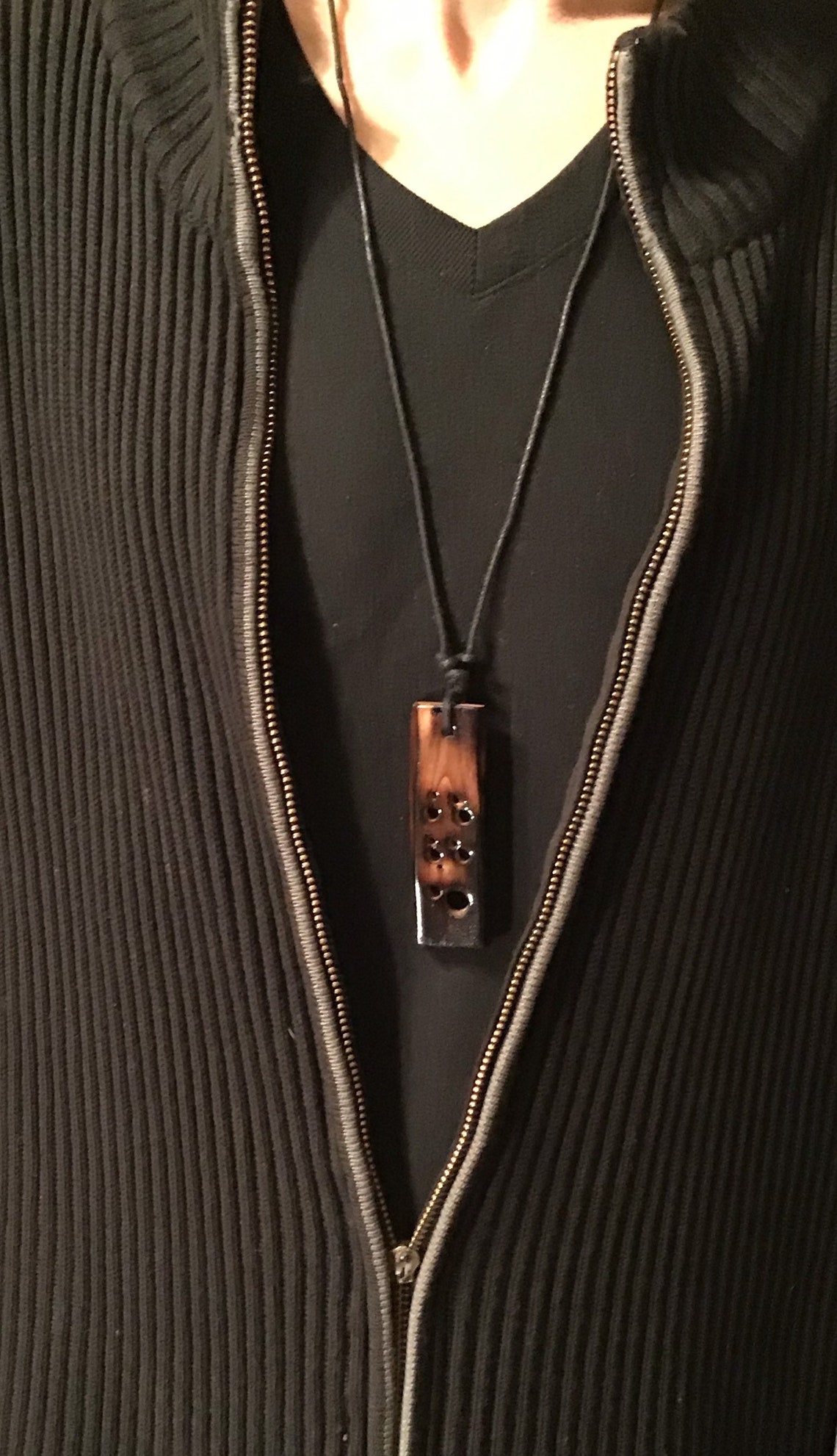 Pendentif Croix En Bois Naturel - Collier Ou Décoration Rétroviseur, Cadeau Religieux