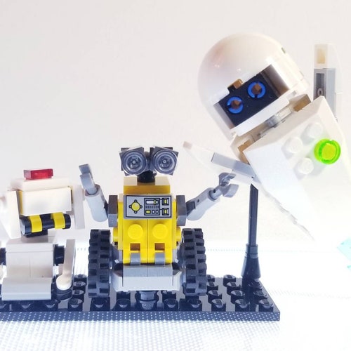 Lego Moc Cleaning Robot Mo From Wall E Animation Built From Etsy
