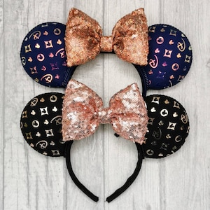 Louis Vuitton inspired ear gorgeousness  Disney mickey ears, Cute disney  outfits, Disney wear