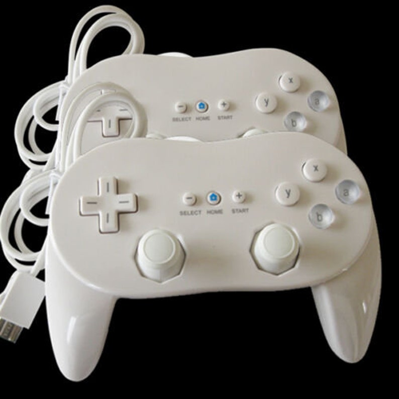 Classic Controller Pro Nintendo Wii Etsy