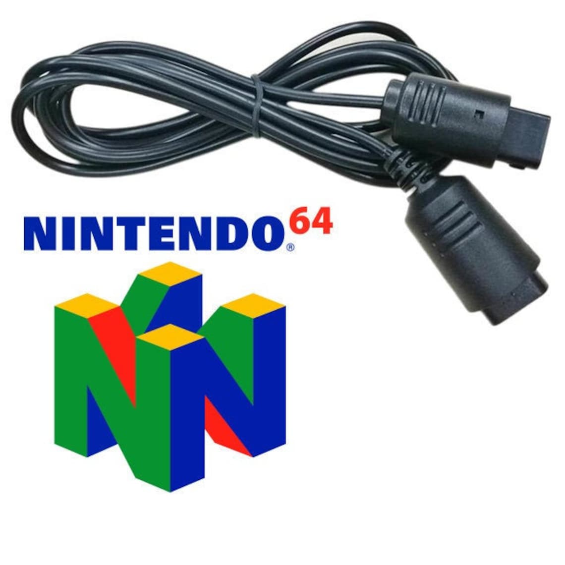 N64 Extension Cable Nintendo 64 Etsy