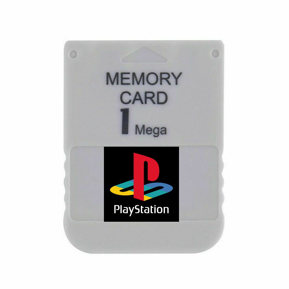 PSX Memory Card 1MB Playstation 1 Etsy