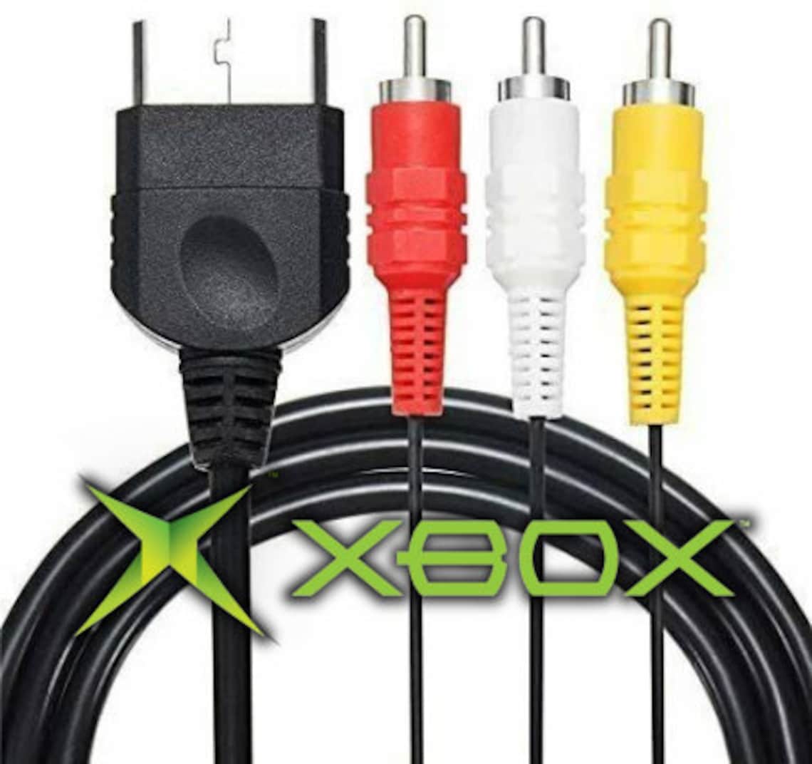 AV Cable Microsoft Xbox Original Etsy