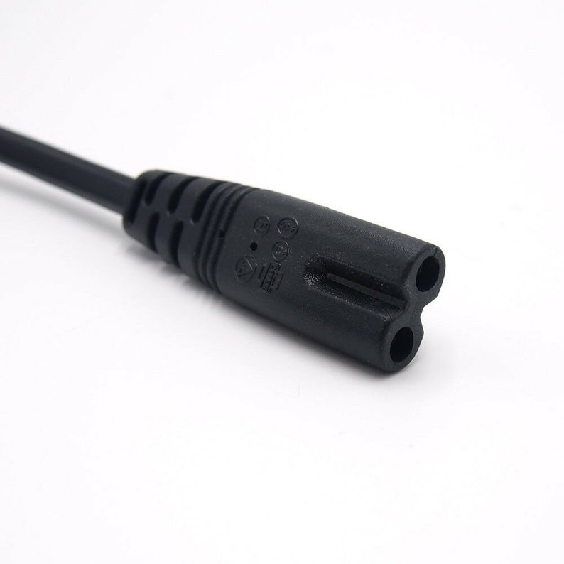 2prong Power Cable Xbox Laptop PS2 Fat PS3 Slim PS4 Etsy