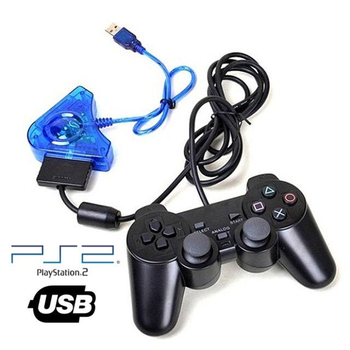 PS1/PS2 to USB Gamepad Adapter PC Mac Etsy